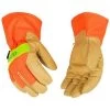 Kinco Lined Pigskin Thermal Gloves With Safety Cuff 1938 1 Kinco Lined Pigskin Thermal Gloves With Safety Cuff 1938 -Home - Tools - Gloves 1938 On Hands 380px 390px