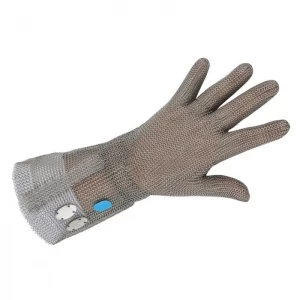 Honeywell Chainexium Cut-Resistant Stainless-Steel Chainmail Food Glove 3 Honeywell Chainexium Cut-Resistant Stainless-Steel Chainmail Food Glove