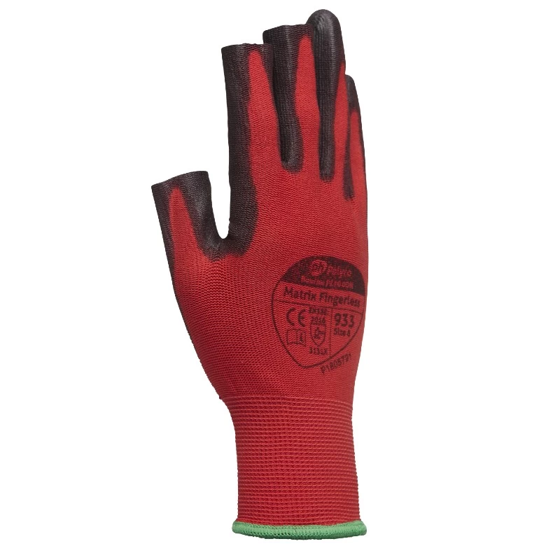 Polyco Matrix Fingerless Work Gloves 933 (Case Of 144 Pairs) 6 Polyco Matrix Fingerless Work Gloves 933 (Case Of 144 Pairs) - Image 4