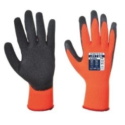 Portwest A140 Thermal Grip Orange And Black Gloves (Case Of 144 Pairs)