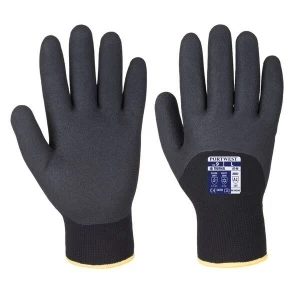 Portwest A146 Nitrile Dipped Winter Black Gloves 3 Portwest A146 Nitrile Dipped Winter Black Gloves