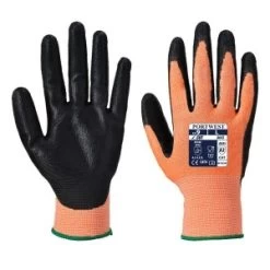 Portwest A643 Amber Cut-Resistant Nitrile Foam Coated Gloves