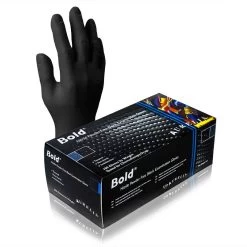 Aurelia Bold Medical Grade Black Nitrile Gloves -Home - Tools - Gloves AURELIA BOLD MEDICAL GRADE BLACK NITRILE GLOVES pj 015B15D