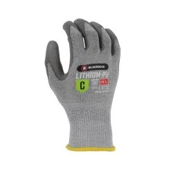 Blackrock Level C Cut-Resistant Lithium PU Coated Gloves -Home - Tools - Gloves Blackrock Level C Cut Resistant Lithium PU Coated Gloves 25B15D