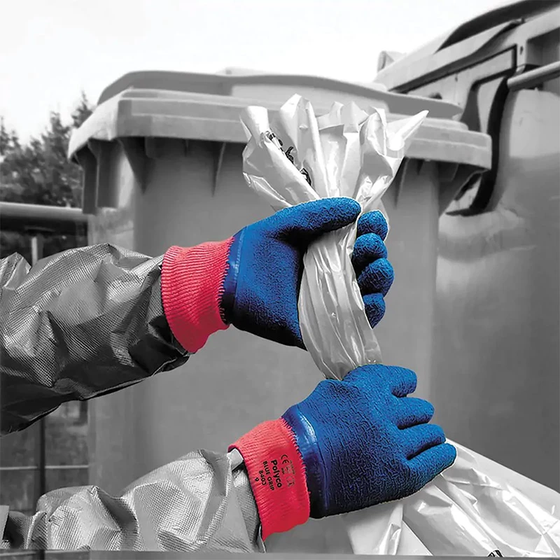 Polyco Blue Grip Work Gloves 840 4 Polyco Blue Grip Work Gloves 840 - Image 2