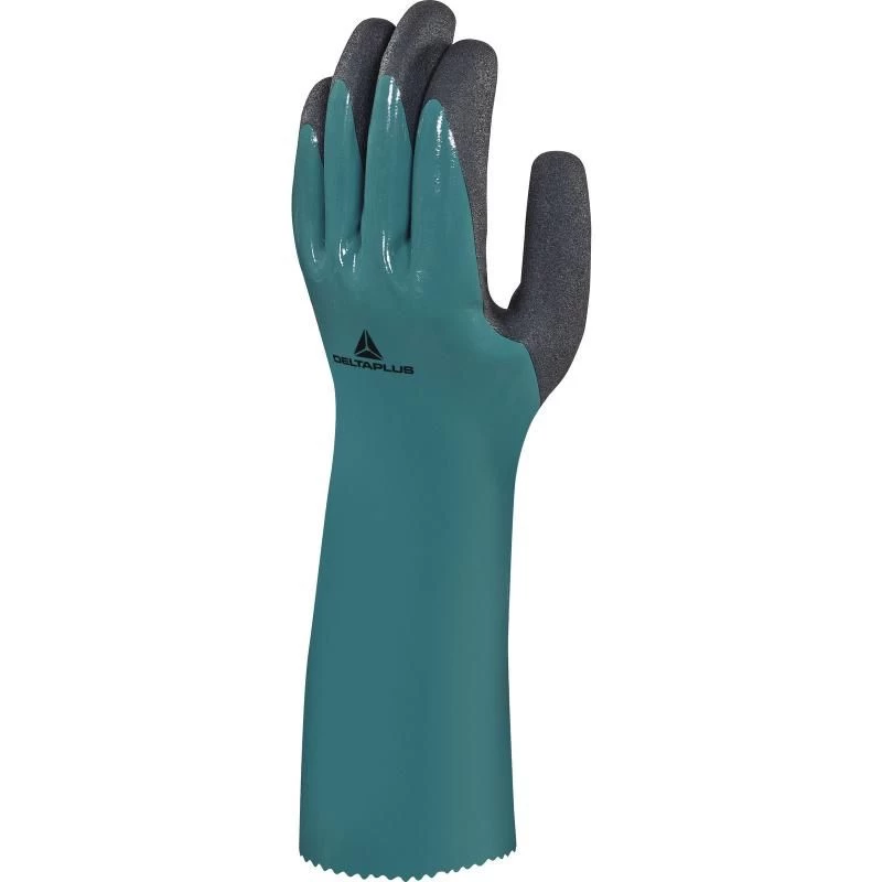 Delta Plus Chemsafe VV835 Nitrile Chemical Resistant Gloves 4 Delta Plus Chemsafe VV835 Nitrile Chemical Resistant Gloves - Image 2