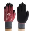 Ansell Edge 48-919 Nitrile Dipped Oil-Repellent Liner Gloves -Home - Tools - Gloves EDGE2048 91920EMEA20Red20Product20 20Front20and20Back