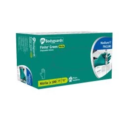 Finite Green Nitrile Disposable Powder-Free Examination Gloves (50 Pairs) -Home - Tools - Gloves FNG100 finite green 15B55D