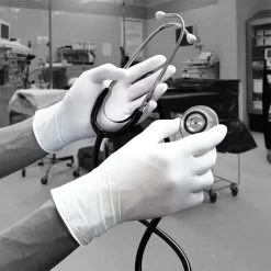 HandSafe GN92 Stretch Powder-Free White Nitrile Examination Gloves (Pack Of 200) -Home - Tools - Gloves HANDSAFE GN92 STRETCH POWDER FREE WHITE NITRILE EXAMINATION GLOVES pj 015B25D