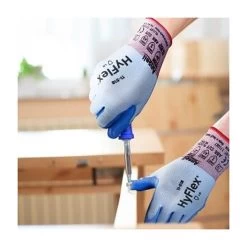 Ansell HyFlex 11-518 Dyneema Palm-Coated Cut-Resistant Gloves 10 Ansell HyFlex 11-518 Dyneema Palm-Coated Cut-Resistant Gloves -Home - Tools - Gloves HyFlex2011 51820Blue20Product20 20Warehousing205B35D