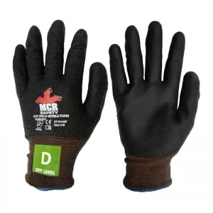 MCR Safety CT1014NF Nitrile Foam Kevlar Level 5 Cut Resistant Gloves 3 MCR Safety CT1014NF Nitrile Foam Kevlar Level 5 Cut Resistant Gloves