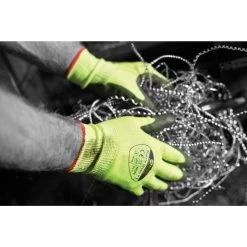 Polyco MGPE Matrix Cut-Resistant Green P-E Gloves -Home - Tools - Gloves MGPE Matrix Green P E Silhouette5B25D