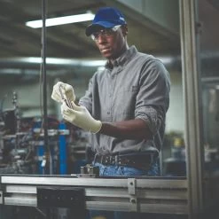 Ansell Microflex 63-864 Disposable Powder-Free Latex Gloves -Home - Tools - Gloves MICROFLEX2063 86420Box20Front203D20 20Box20Only5B55D