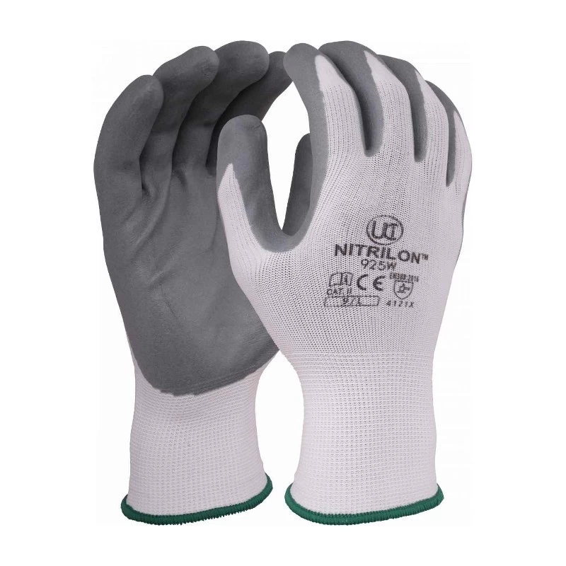 Foam Nitrile Palm Coated Gloves NCN-925W (Case Of 120 Pairs) 3 Foam Nitrile Palm Coated Gloves NCN-925W (Case Of 120 Pairs)