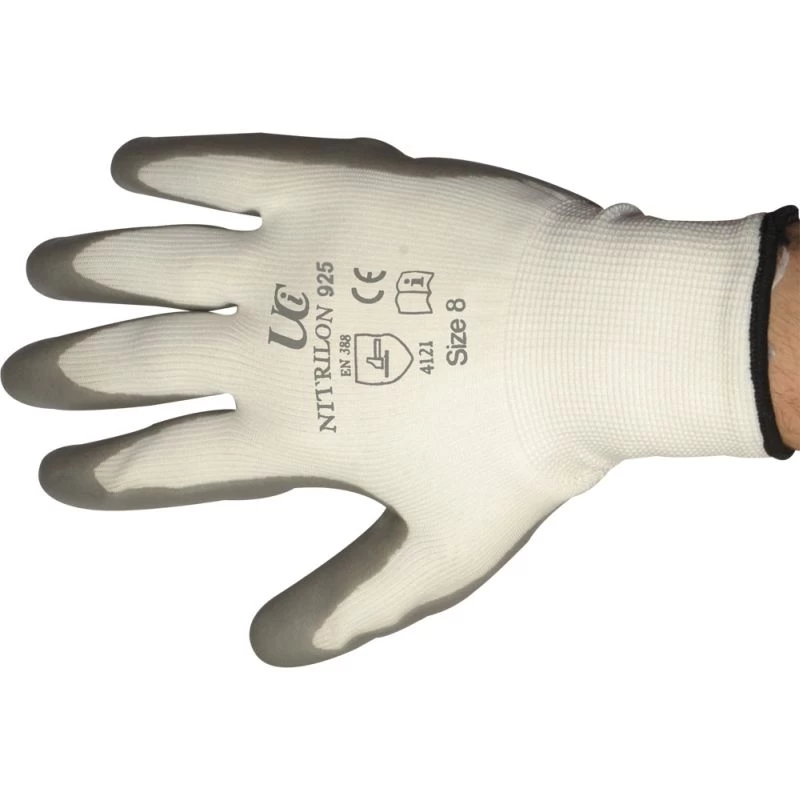 Foam Nitrile Palm Coated Gloves NCN-925W (Case Of 120 Pairs) 5 Foam Nitrile Palm Coated Gloves NCN-925W (Case Of 120 Pairs) - Image 3