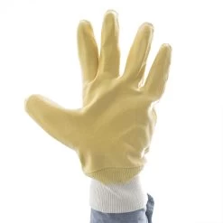 Ansell Nitrotough N230Y 3/4 Dipped Nitrile-Coated Gloves -Home - Tools - Gloves Nitrotough N230Y 015B25D