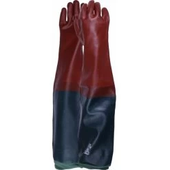 UCi R265E 65cm Long Sleeved PVC Chemical Gauntlets