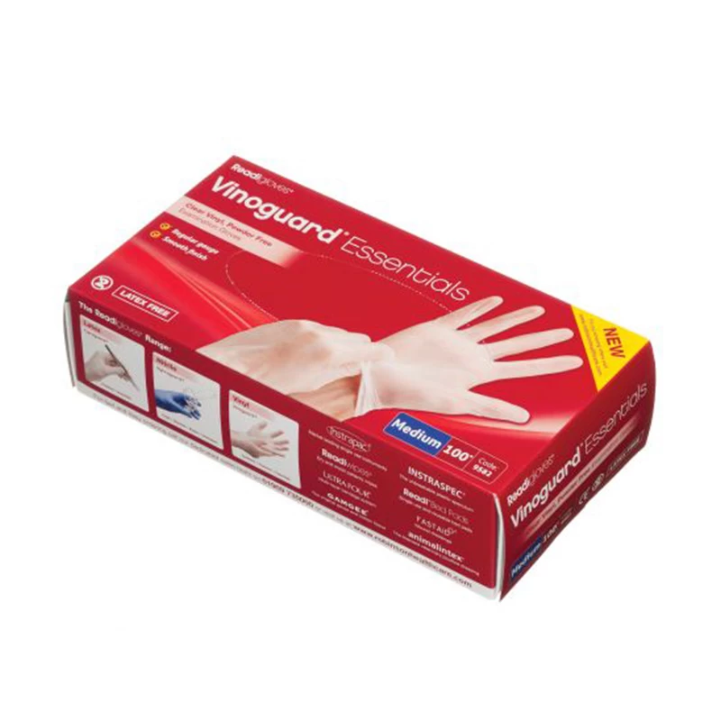 Readigloves Vinoguard Essentials Vinyl Disposable Gloves (Pack Of 100) 3 Readigloves Vinoguard Essentials Vinyl Disposable Gloves (Pack Of 100) - Image 2