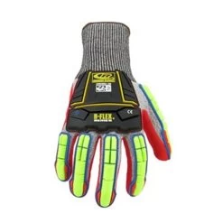 Ansell Ringers R-065 High-Vis Cut-Resistant Gloves -Home - Tools - Gloves Ringers R065 Cut Resistant5B25D