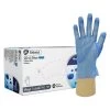 Shield2 GD13 Blue Powder-Free Vinyl Disposable Gloves (Pack Of 100) -Home - Tools - Gloves SHIELD2 GD13 BLUE POWDER FREE VINYL DISPOSABLE GLOVES PACK OF 100 ik 1