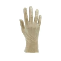 Shield2 GD47 Clear Powdered Vinyl Disposable Gloves (Pack Of 100) -Home - Tools - Gloves SHIELD2 GD47 CLEAR POWDERED VINYL DISPOSABLE GLOVES pj 015B25D