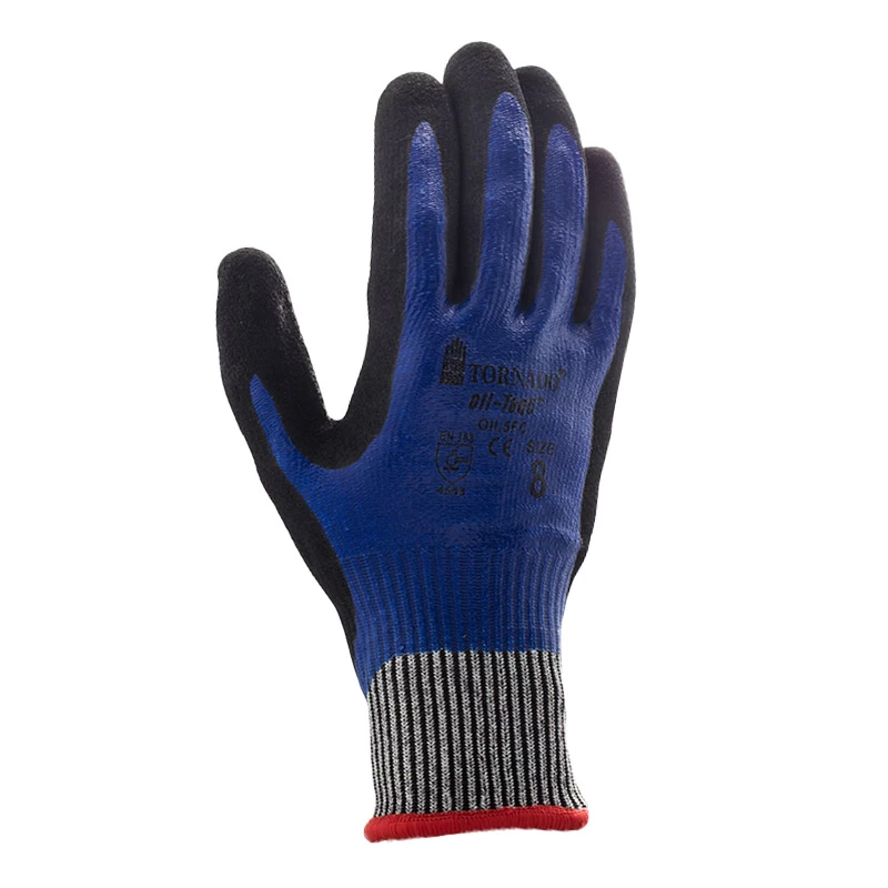 Tornado Oil-Teq 5 Fully Coated Industrial Safety Gloves OIL5FC 4 Tornado Oil-Teq 5 Fully Coated Industrial Safety Gloves OIL5FC - Image 2