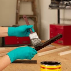 Ansell TouchNTuff 92-500 Disposable Nitrile Gloves -Home - Tools - Gloves TouchNTuff2092 50020Box20Front203D20 20Box20Only5B55D