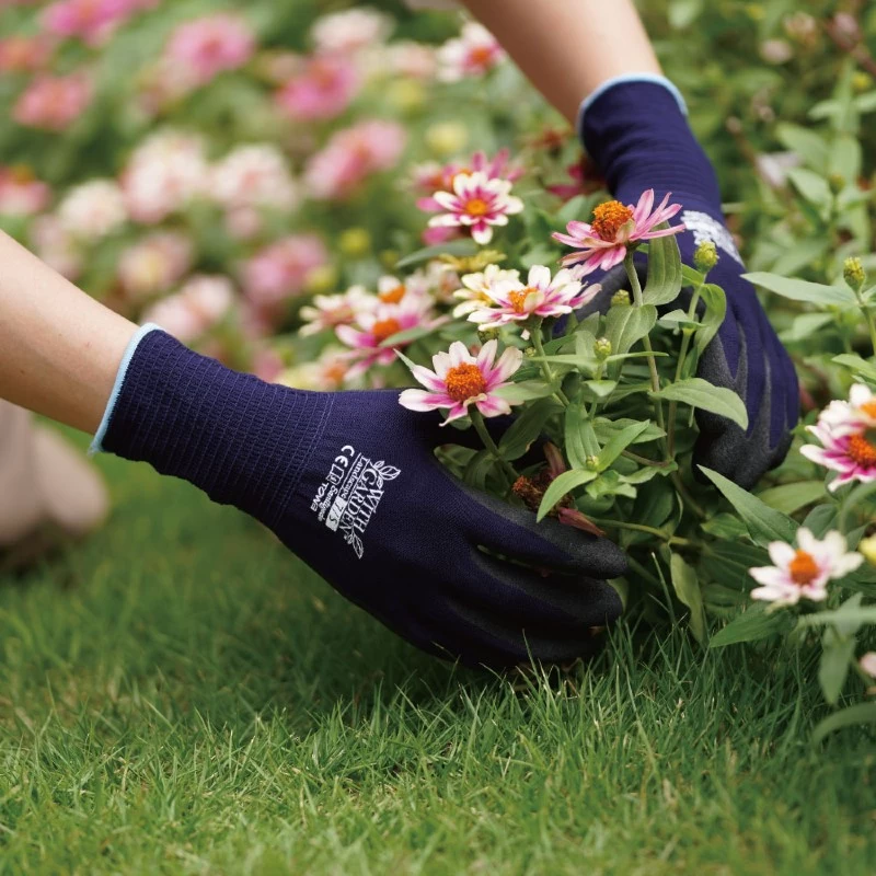 Towa Landscape Soft And Care TOW596 Navy Gardening Gloves 5 Towa Landscape Soft And Care TOW596 Navy Gardening Gloves - Image 3