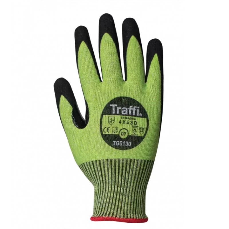 TraffiGlove TG5130 Cut Level D Carbon Palm Oil And Heat Resistant Gloves 4 TraffiGlove TG5130 Cut Level D Carbon Palm Oil And Heat Resistant Gloves - Image 2