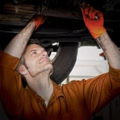 UCi Maxim Orange Nitrile Disposable Mechanics Gloves (Box Of 50) -Home - Tools - Gloves UCi maxim mechanics disposable gloves 025B35D