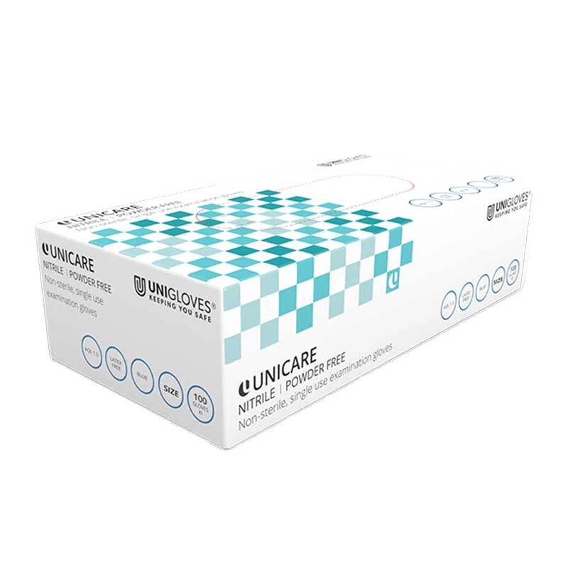 Unicare Disposable Powder-Free Nitrile Examination Gloves 6 Unicare Disposable Powder-Free Nitrile Examination Gloves - Image 4