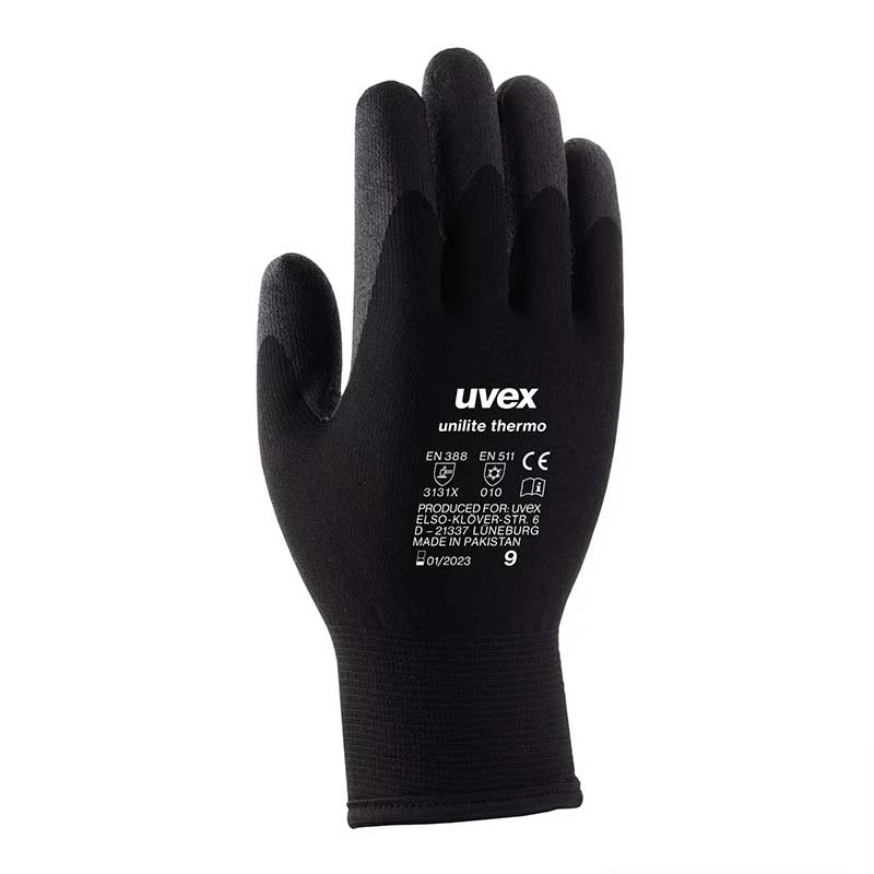 Uvex 60593 Unilite Thermo Flexible Cold-Resistant Grip Gloves 5 Uvex 60593 Unilite Thermo Flexible Cold-Resistant Grip Gloves - Image 3