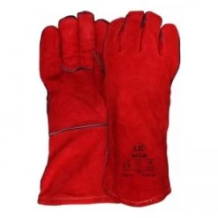 WGR Red Oil-Grip Heat-Resistant Welding Gauntlets