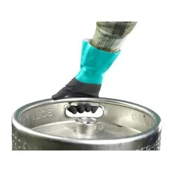 Ansell AlphaTec 58-530W Chemical-Resistant Gauntlet Gloves -Home - Tools - Gloves alphatec 58 530bw back and front view5B35D