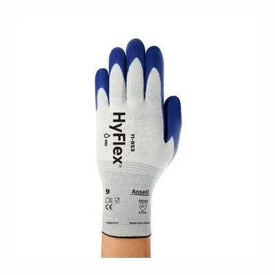 ANSELL Ansel HyFlex 11-953 Nitrotough Nitrile-Coated Gloves 3 ANSELL Ansel HyFlex 11-953 Nitrotough Nitrile-Coated Gloves