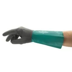Ansell AlphaTec 58-435 Gauntlet Cuff Chemical-Resistant Gloves -Home - Tools - Gloves ansell alphaTec 58 435 chemical resistant gauntlet gloves5B25D