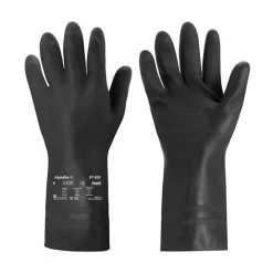 Ansell Extra 87-950 Chemical-Resistant Gauntlet Gloves