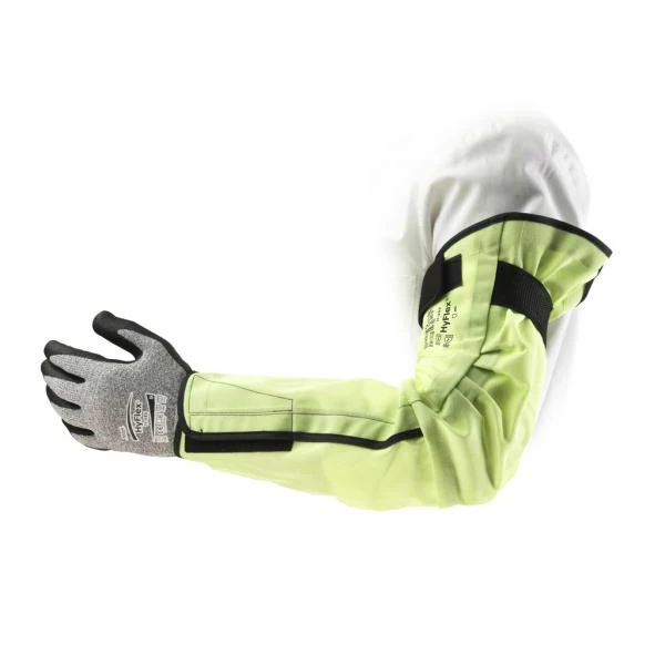 Ansell HyFlex 11-202 Cut-Resistant Hi-Vis Sleeve With Velcro Fixing System 3 Ansell HyFlex 11-202 Cut-Resistant Hi-Vis Sleeve With Velcro Fixing System
