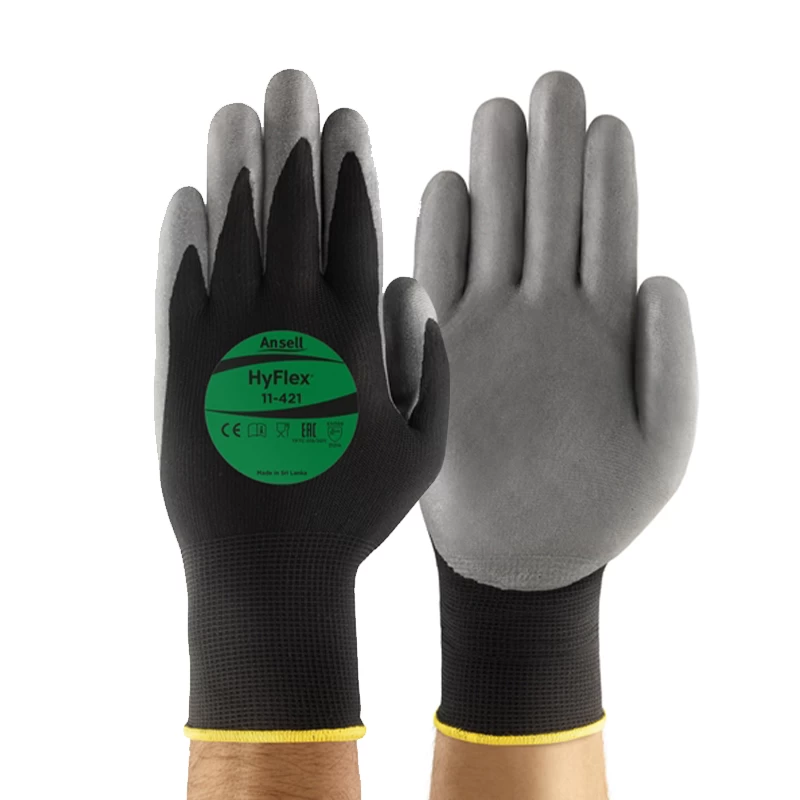 Ansell HyFlex 11-421 Light Duty Assembly Gloves 3 Ansell HyFlex 11-421 Light Duty Assembly Gloves