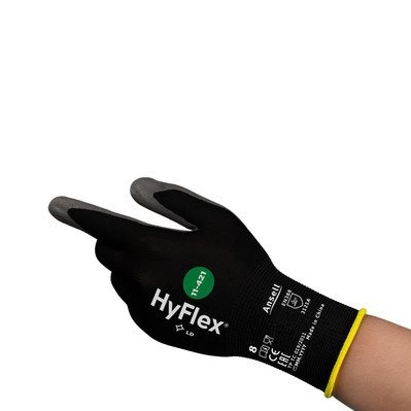 Ansell HyFlex 11-421 Light Duty Assembly Gloves 4 Ansell HyFlex 11-421 Light Duty Assembly Gloves - Image 2