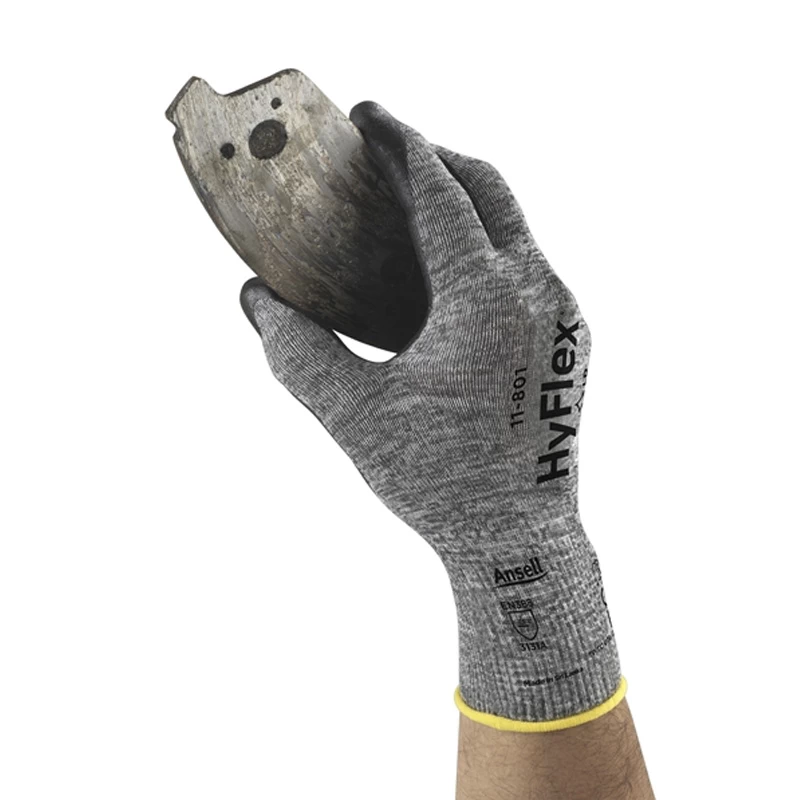 Ansell HyFlex 11-801 Palm-Coated Nitrile Foam Gloves 4 Ansell HyFlex 11-801 Palm-Coated Nitrile Foam Gloves - Image 2
