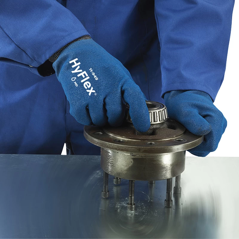 Ansell HyFlex 11-949 Fully Coated Tactile Handling Work Gloves 4 Ansell HyFlex 11-949 Fully Coated Tactile Handling Work Gloves - Image 2