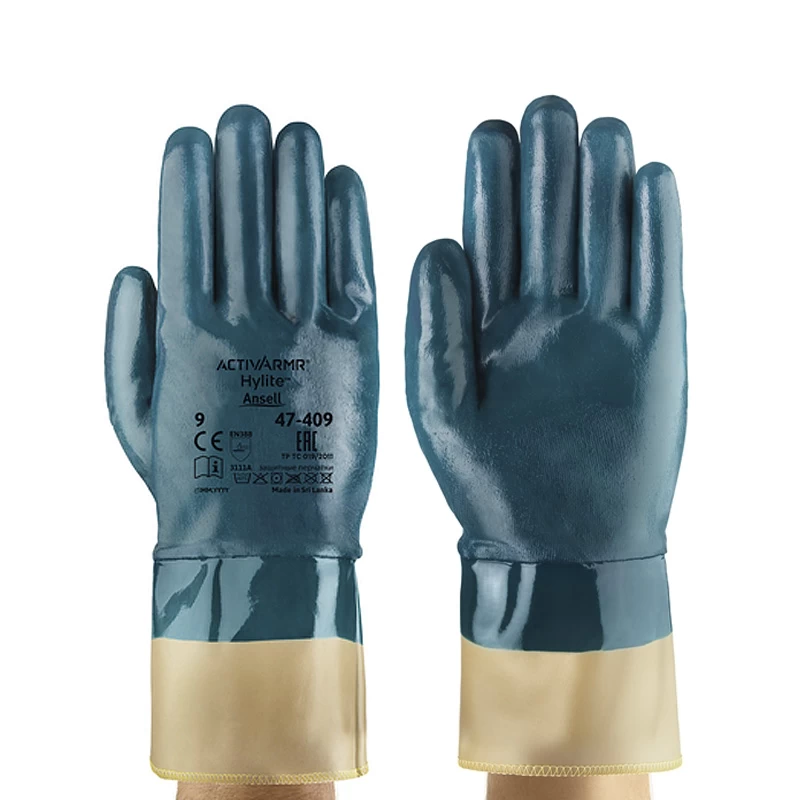 Ansell Hylite 47-409 Fully Coated Flexible Work Gloves 3 Ansell Hylite 47-409 Fully Coated Flexible Work Gloves