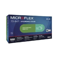 Ansell Microflex 73-847 Disposable Powder-Free Ergonomic Neoprene Gloves -Home - Tools - Gloves ansell microflex 73 847 disposable powder free ergonomic neoprene gloves hm 15B25D