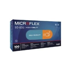 Ansell Microflex 93-856 Disposable Powder-Free Orange Nitrile Gloves -Home - Tools - Gloves ansell microflex 93 856 disposable powder free orange nitrile gloves hm 15B25D