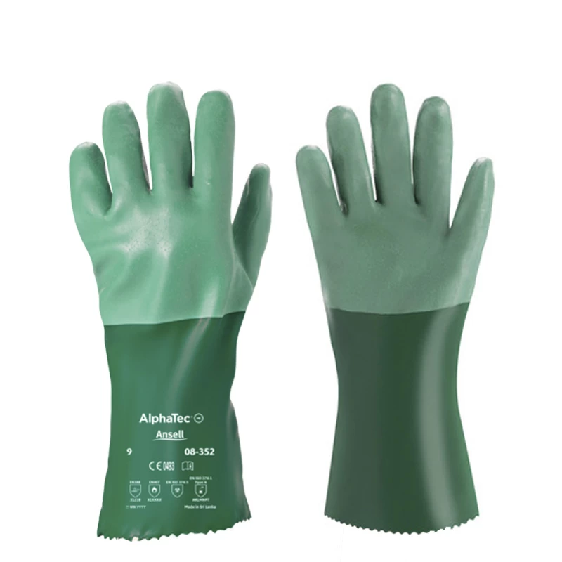 Ansell Scorpio 08-352 Neoprene Liquid-Proof Gauntlets 3 Ansell Scorpio 08-352 Neoprene Liquid-Proof Gauntlets