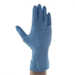 Aurelia Robust Plus Medical Grade Blue Nitrile Disposable Gloves (Pack Of 100) -Home - Tools - Gloves aurelia robust plus medical grade nitrile gloves 63885 9 015B45D