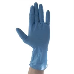 Aurelia Robust Plus Medical Grade Blue Nitrile Disposable Gloves (Pack Of 100) -Home - Tools - Gloves aurelia robust plus medical grade nitrile gloves 63885 9 015B55D