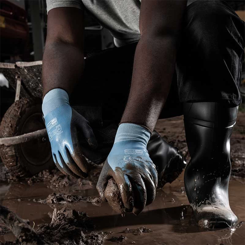 Blackrock 54309 Watertite Latex Coated Grip Gloves 5 Blackrock 54309 Watertite Latex Coated Grip Gloves - Image 3