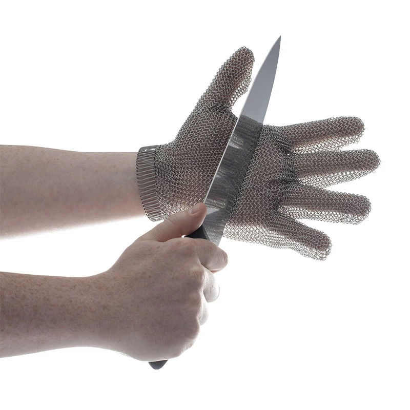 Honeywell R0302 ChaineXium Stainless-Steel Chainmail Oyster Glove 3 Honeywell R0302 ChaineXium Stainless-Steel Chainmail Oyster Glove